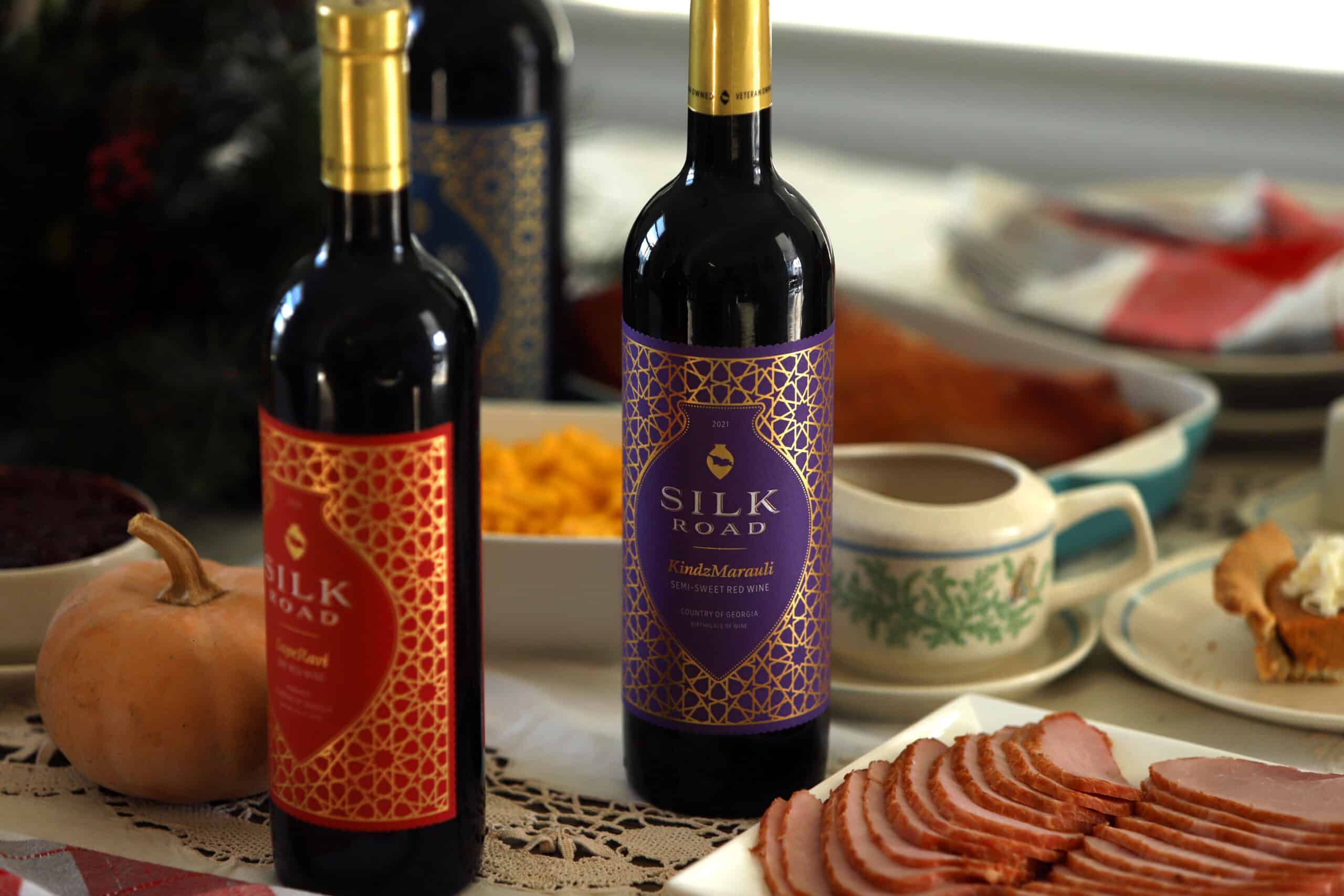 Kindz and Saperavi wines from Georgia are perfect for the Holidays