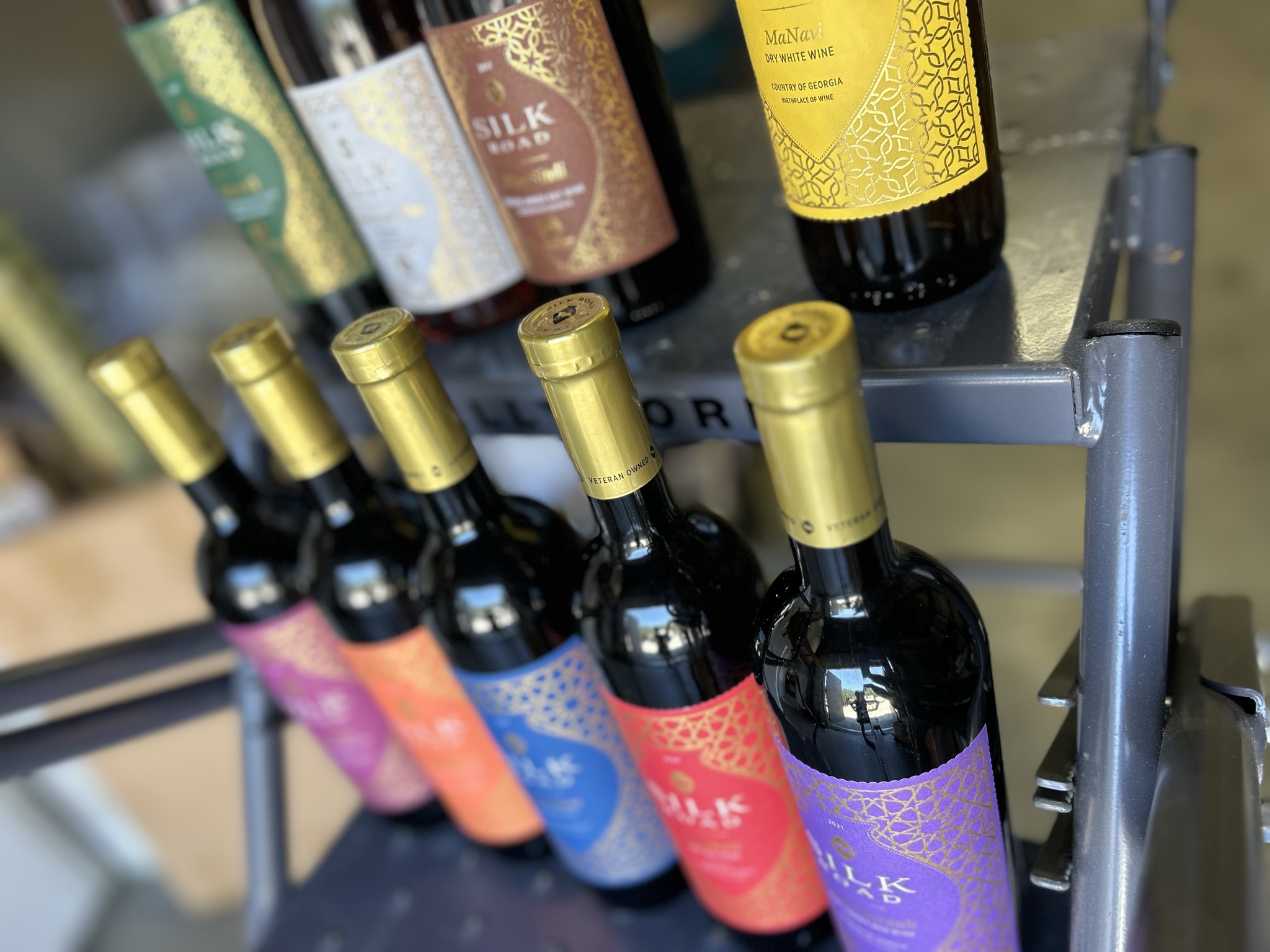 Selection of Silk Road Georgian Wines